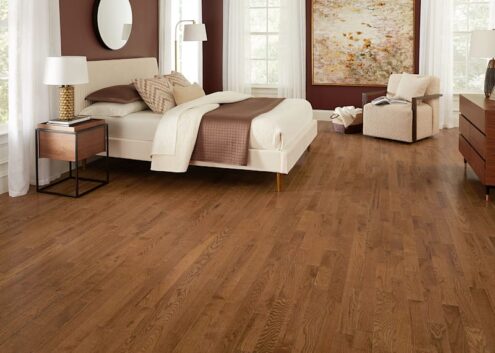 3/4 in. English Brown Oak Solid Hardwood Flooring 3 in. Wide