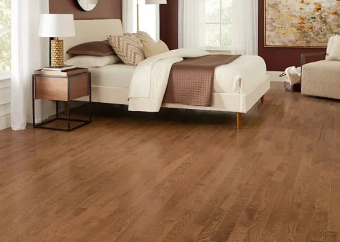 3/4 in. English Brown Oak Solid Hardwood Flooring 3 in. Wide - Image 2