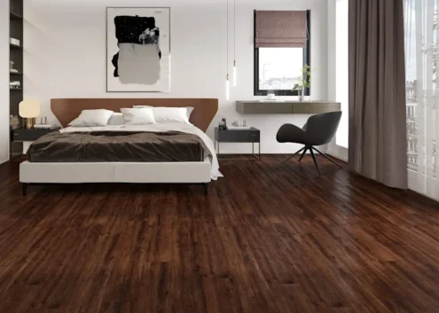5mm w/pad Horizon Hickory Waterproof Rigid Vinyl Plank Flooring 7.09 in. Wide x 48 in. Long