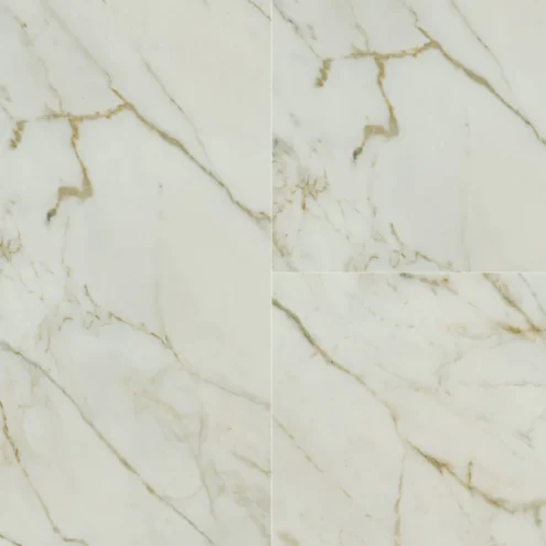 5mm w/pad Luna Bianca Waterproof Rigid Vinyl Tile Flooring 12 in. Wide x 24 in. Long - Image 4