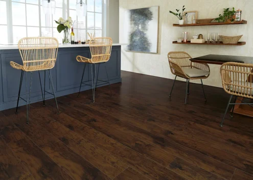 12mm Rustic Realm Hickory Waterproof Laminate Flooring 7.5 in. Width x 50.63 in. Length - Image 3