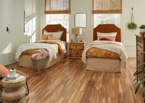 12mm Tobacco Road Acacia w/ pad Waterproof Laminate Flooring 6.18 in. Wide x 50.6 in. Length