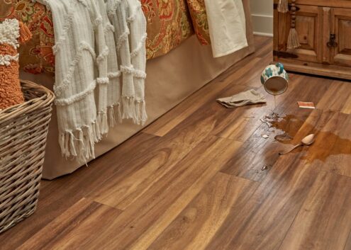 12mm Tobacco Road Acacia w/ pad Waterproof Laminate Flooring 6.18 in. Wide x 50.6 in. Length - Image 6