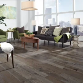 3/4 in. Winter Solstice Hickory Solid Hardwood Flooring 5 in. Wide